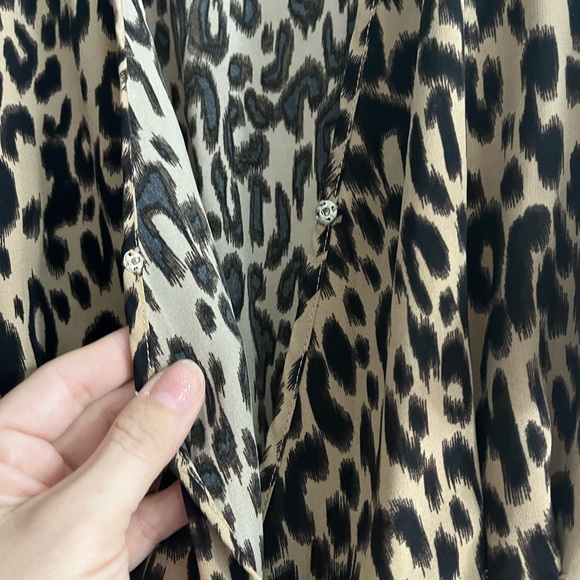Leopard print flowing summer dress - Picture 5 of 5